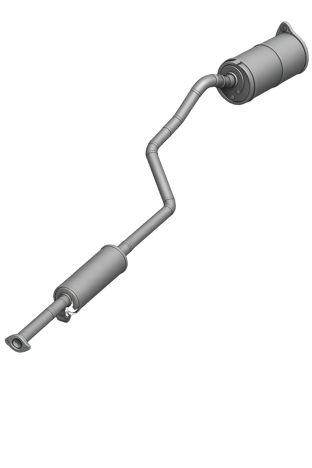MUFFLER COMPLETE-CTR & RR